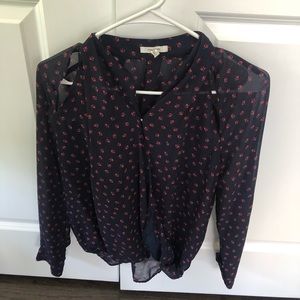 Maurice’s Long Sleeve Button Up Blouse